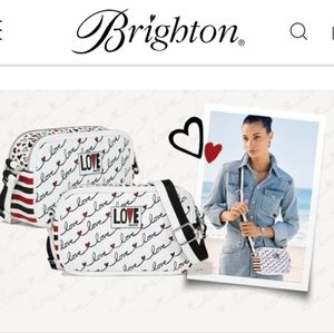 Brighton Love Scroll Crossbody Bag